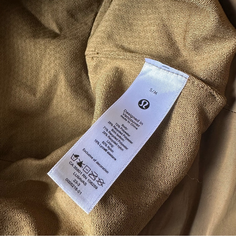Lululemon fleece bucket hat - brown - size S/M - Picture 7 of 8